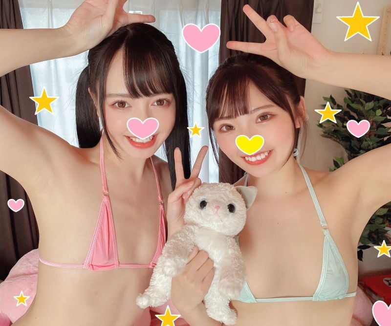 FC2-PPV-1537865 天使罗莉妹子2人 VS 筋肉猛男军团【5P】
