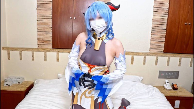 FC2-PPV-4860129 【無碼/數量限定價格】超可愛正統Cosplayer穿原神○雨Cos服高潮不斷！超喜歡SEX的大屁股巨乳過於色情的無套中出性愛自拍！